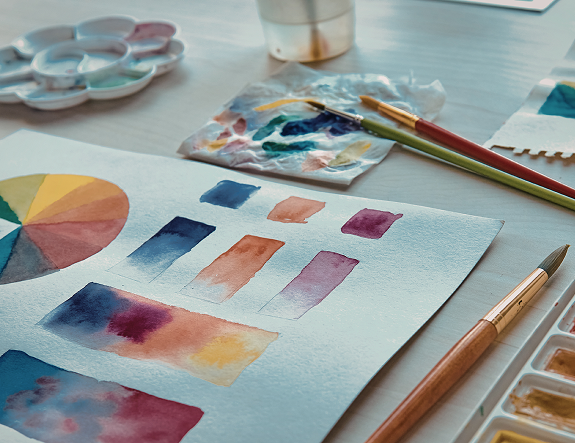 A Creative Watercolor Team-Building Experience