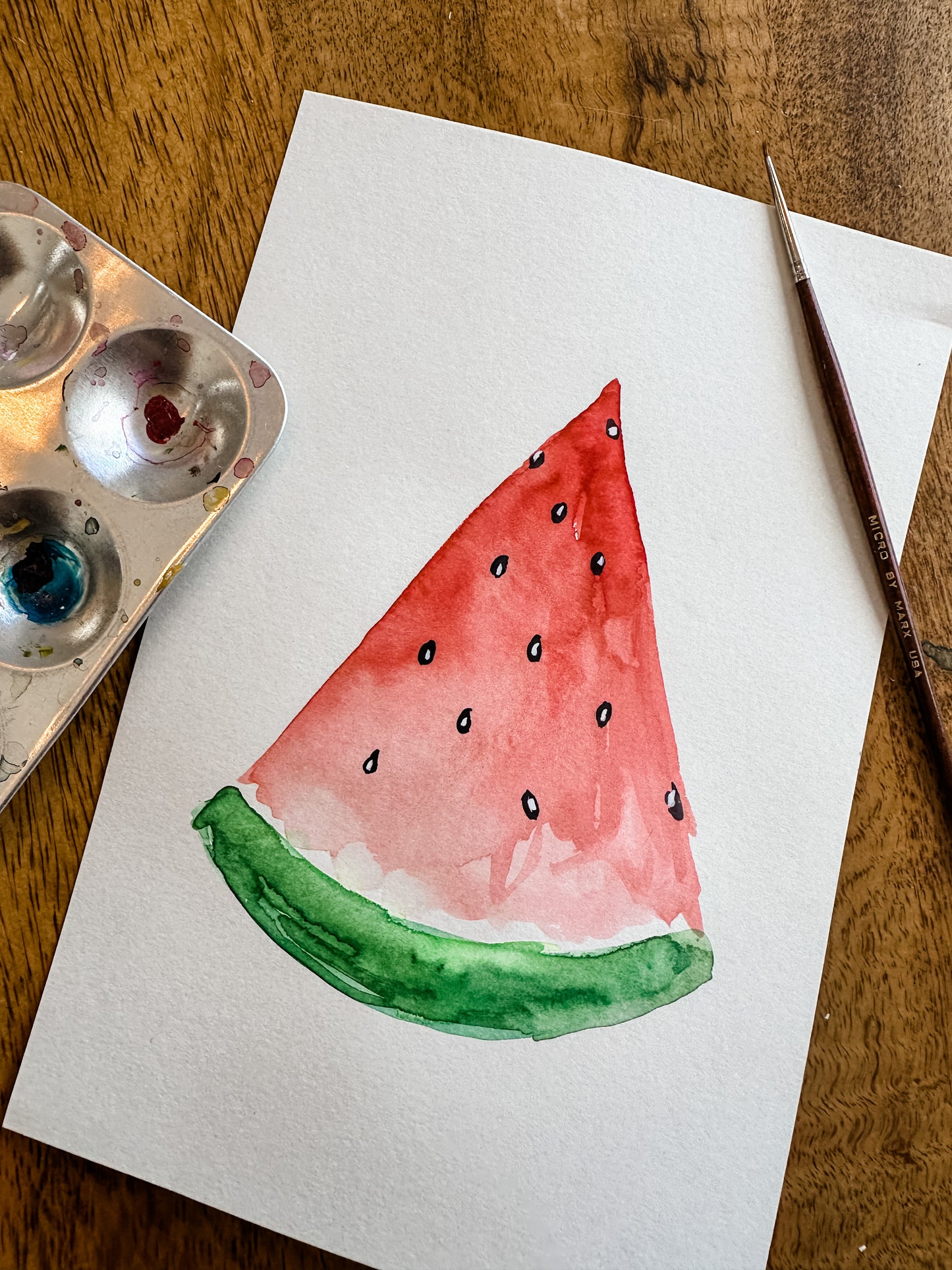 Tuesday KIDS Intro to Watercolor - Ages 8+